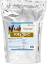 Polvere di zinco di SmartEquine | Supplemento di zinco per cavalli | Vitamine e minerali di cura di Hoof | Supporta il benessere di Bone e Hoof | Integratore di rivestimento della pelle di Equine | 10 lb