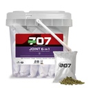 Formula 707 Joint 6in1 Equine Supplement, Daily Fresh Packs – Supporto per l'Integrità Giunta e la Risposta Inflammatoria nei Cavalli – Mussel Green-Lipped, MSM, Glucosamine, Condroitin & Collagen