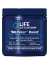 Estensione della vita NitroVasc Boost, Integratore di flusso sanguigno, Supporto di ossigeno nitrico, Salute del cuore, L-arginina, Senza glutine, Non OGM, Vegetariano, 1 Scoop, 30 Serve