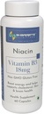 Vitamina B3 Niacin Generico Supplemento -60 capsule Energy Boost.