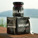Himalayan Shilajit Resina - Organic Shilajit Supplemento Sorgente da Altitudini - 500mg Pure Natural Resin & Fulvic Acid, 85+ Trace Minerals (50g (100 Serve) + Spoon)