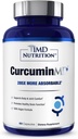 1MD Nutrition CurcuminMD Plus - Curcumina Turmerica con Boswellia Serrata - 285x Più assorbibile | Stiffness Joint, Recupero Muscolare e Supporto Mood | 60 Capsule
