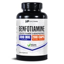 Benfotiamine 300mg | 200 capsule di veg | Assorbimento potenziato | Supporti salute generale | Biodisponibilità aumentata