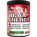 EVL BCAAs Aminoacidi Polvere - BCAA Energy Pre Workout Polvere per il recupero muscolare magra crescita e resistenza - Reidratando Post Workout Recovery Drink con caffeina naturale - Cherry Limeade