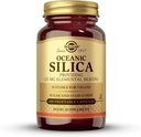 Solgar silice oceanico capsule vegetali, 25 Mg, 50 conte