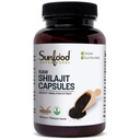 Sunfood Superfoods Shilajit Capsule - Pure Shilajit Resina per le donne e gli uomini, Antico estratto himalayano con acido Fulvic, minerali, pillole della polvere di Shilajit - 90 capsule