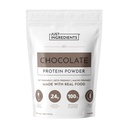 JUST INGREDIENTS Protein Powder | 15 Servings | 24g Protein | Cioccolato Flavor Made with 100% Grass-Fed, Non-Denatured Whey | Cinque diverse fonti di ingredienti alimentari integrali organici