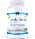 Nordic Naturals Pro Arctic Omega- Fish Oil, 330 mg EPA, 220 mg DHA, aiuta a mantenere sani livelli Omega-3 per il cuore, cervello e supporto immunitario*, 180 Gel Morbido