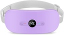 Pad di riscaldamento NOWWISH per il periodo Cramps Pain Relief, Portable Electric Cordless Menstrual Riscaldamento Pad ricaricabile con 6 livelli di calore e 6 modalità di massaggio, Regali di Natale per le ragazze adolescenti, Viola