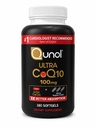 Qunol CoQ10 100mg Softgels Ultra 3X Migliore assorbimento Coenzyme Q10 Integratori - Supplemento antiossidante per la produzione vascolare e di salute e di energia del cuore - 6 mesi di alimentazione - 180 conte