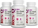 Res-Q No-Flush Niacin (ex HDL+) 60 capsule, 3-Pack