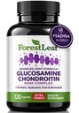 Glucosamina Chondroitin MSM Complex Supplement - Tripla resistenza 1200mg Joint Support Supplement per le donne e gli uomini con acido currico, ialuronico e bromelaina per flessibilità muscolare - 120 Caps