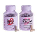 Lemme Burn & Debloat Capsule Bundle - Metabolismo & Fat Burning + Debloat Capsule per Bloating & Gas Relief, Probiotics & Prebiotics - Gluten Free, Non-GMO - 60 Ct.