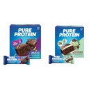 Proteine pure 12 Conte Galactic Brownie & Chocolate Mint Cookie Protein Bars Bundle | 20g & 19g High Protein | Gluten Free | Pre & Post Workout | Low Sugar