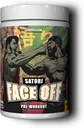 Ekkovision Pre Workout Satori Face Off with Tingle, Ananas Flavor, Preworkout for Men, Pre Workout Powder, Energy, Focus, Performance Support for Gym, Weightlifting, Running, Training, 40 Servings