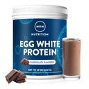 MRM Nutrition Egg White Protein | Chocolate Flavored | 23g Fat-Free Protein | con enzimi digestivi | Highest Biological Value | Clinically Tested | 10 Servings