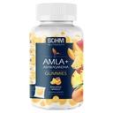 SOHM Amla e Ashwagandha Gummies, Individualmente Wrapped, Supporta la salute immunitaria sana, Ridurre le infezioni -Ashwagandha Gummies per le donne e gli uomini vegetariani (Pineapple,Mango)