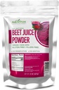 Polvere di succo di barbabietola organica Alovitox |100% polvere pura, fresca e USDA estratto di succo di barbabietola | Nitric Oxide Superfood | Vegan, Non - Gmo & Gluten-Free | Support Energised and Effective Workout Session (8 oz)