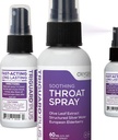 TriGuard Plus Throat Spray | Estratto di mirtillo, Estratto di foglie di oliva e Acqua d'Argento Colloidale 3-in-1 Sostegno Immune Spruzzo di gola | Potente Sistema Immune Booster | Grande Gusto, 2oz, Made in USA