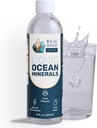 Gocce minerali del vassoio dell'oro Baja – Minerali a base di oceano puro per l'acqua e l'alimento | Elettroliti non raffinati per il gusto bilanciato | Soluzione Salina minerale-ribalzo e pulizia orale | 12 fl oz, alimentazione di 90 giorni.
