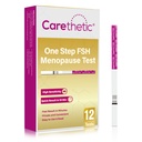 [12 Pack] Carethetic FSH Menopause Test Strips - Rapid at-Home Menopause Stage Test Kit, Alta sensibilità FSH