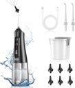 Rimozione della cera dell'orecchio, Pulitore elettrico dell'orecchio, Kit di pulizia dell'orecchio con 4 livelli di pressione, Kit di irrigazione dell'orecchio efficace con IPX7 impermeabile