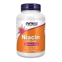 NOW integratori alimentari, niacina (Vitamina B-3) 500 mg, rilascio prolungato, salute nutrizionale, 250 compresse