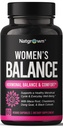 Equilibrio dell'ormone di Natgrown per le donne PMS & Menopause Supplemento per il supporto ormonale e mestruale della fertilità, aiuta i flash caldi del sollievo - radice di Maca, Vitex, Dong Quai & Black Cohosh Complex - Capsule vegani