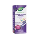 La via della natura Sambucus Kids Cough Relief +♢ Immune Syrup*, Feel Better Faster♢, Clinically Proven South African Geranium, con Elderberry Extract, Vitamina C & Zinc, Gluten Free, Vegan, 4 Fl Oz