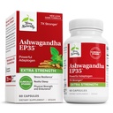 Terry Naturally Ashwagandha EP35 Extra Strength - Integratore a base di erbe per il supporto al sonno - Sospezione sana dello stress - Endurance & Energy Support - 60 Capsule (60 Serve)