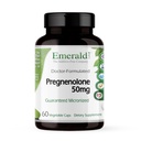 EMERALD LABS Pregnenolone 50mg - Integratore Benessere Premium per aiutare la salute del cervello, il supporto immunitario e l'equilibrio ormonale - Gluten-Free - 60 capsule vegetali (30-Day Supply)