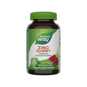 Gommie di zinco di modo della natura, pancia di supporto immunitario con il 100% del valore quotidiano di zinco per 1-gummy Serving*, adulti e bambini 9+, senza glutine, pectina vegetale, aromatizzata a bacche miste, 120 Gummies