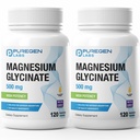 Magnesio Glycinate 500mg [High Potency] Veggie Caps, Chelated for Superior Absorption, Non-GMO, NO Gluten and Dairy, Supporta il muscolo, Joint e Heart Health | Total 240 Capsule