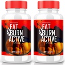 (2 Pack) Fat Burn Active Pills, Fat Burner Active Advance Keto Formula - Supporto per la perdita di peso avanzato, Tutto Natural Keto Supplement, Fat Burn Keto Vitamins, FatBurn Keto Active Recensioni (120 capsule)