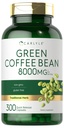 Carlyle Green Coffee Bean estrarre | 8000 mg | 300 capsule | Non OGM e Gluten Free Formula | Integratore Herb tradizionale
