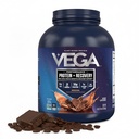 Vega Sport Vegan Protein Powder + Recovery - 30g Plant Based Protein per Serving, Mocha, 45 Servings, 5g BCAAs, Probiotics, NSF Certified, per Shakes & Smoothies, 4.2lbs (Packaging May Vary)
