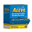 Aleve Pain Reliever & Fever Riduttore Naproxen Sodium Caplets, Corpo e Artrite Pain Reliever, Medicina per Adulti e Bambini Età 12 e Su, 60 Pouches individuali