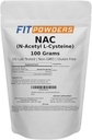 NAC polvere N-Acetyl L-Cysteine polvere Scoop incluso (100 Gram)