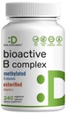 Complesso di vitamina B bioattivo per uomini e donne, 240 capsule vegetali - Complesso B etilato e vitamina C – Alta potenza e facile assorbimento – Immune, Integratore di energia e metabolismo – Non-OGM
