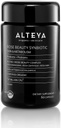 Alteya Organics Bellezza Prebiotici + Probiotici ed Estratti di Rosa, La bellezza della pelle dal supplemento, 50 miliardi di CFU & Lactobacillus Bulgaricus per viso e metabolismo - 60 capsule