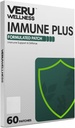 Veru Wellness Immune Plus Patch - Daily Immune - Salute complessiva, Zinco, Elderberry ed Echinacea (60 giorni)
