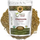 Organic Way Chamomile Flowers Powder (Matricaria chamomilla) Herbal Tea - European Wild-Harvest | Organic & Kosher Certified | Non OGM | USDA Certified | Origin - Albania (1/4 LB - 4 Oz)