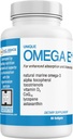 UNIQUE E A.C. Grace Company Omega E+ - Fish Oil Supplement - con gli acidi grassi Marine Omega-3, la vitamina E, la vitamina D3, e CoQ10 - aiuta a sostenere il cuore, il cervello e la salute della pelle - 60 Softgels