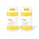 Salute per Habit Energy Supplement 2 Pack (120 capsule) - Natual Caffeine Blend, Vitamine B & C, Supporta livelli energetici, Promuove l'Alertness Mentale e Focus, Vegan, Non OGM, Sugar Free (2 Pack)