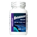 Nattokinase NSK-SD 2.000 unità 60 capsule - Il Superfood Cardiovascolare del Giappone - Made in the USA con NSK-SD Nattokinase giapponese. Il Nattokinase originale e più ricercato.