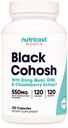 Nutricost Black Cohosh per le donne 660mg, 120 Capsule - con Don Quai, DIM e Chaste Berry, Veggie Caps, Non OGM, Gluten Free