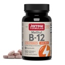 Jarrow Formulas Ultra Strength Methyl B-12, Supplemento dietetico per la produzione di energia cellulare, 100 Tavole a base tropicale, fino a 100 giorni di alimentazione