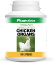 Organi di pollo profumati, 150 capsule, fegato, Hearth e Spleen.
