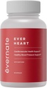Ever Heart | Integratore di supporto per la pressione sanguigna | Combinazione di aglio, biancospino, ginkgo biloba, zinco, & L-Arginina | Non OGM, Gluten Free | Facile da ingoiare & Digest | 60 capsule