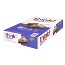 Pensa! Delight, Keto Protein Bars, Carbo basso sano, Gluten Free Snack - Chocolate Mousse Pie, 10 conte (Packaging May Vary)
